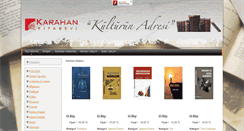 Desktop Screenshot of karahankitabevi.com