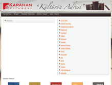 Tablet Screenshot of karahankitabevi.com